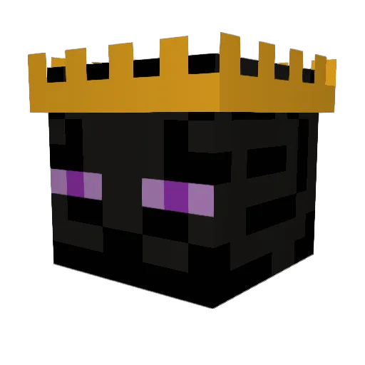 Dark_Hawk_02 Minecraft avatar head, 3D render
