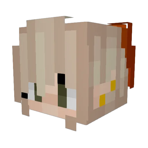 Dark_Ice22 Minecraft avatar head, 3D render