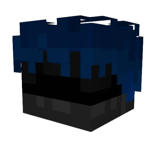 Dark_Knight132 Minecraft avatar head, 3D render