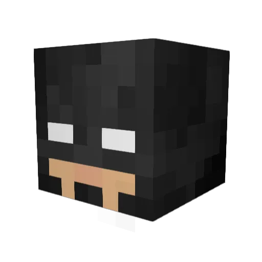 Dark_Knight298 Minecraft avatar head, 3D render