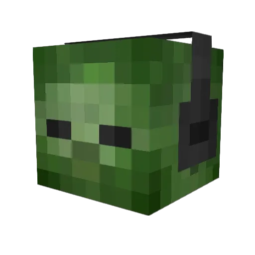 Dark_Lama360 Minecraft avatar head, 3D render