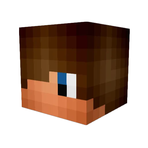 Dark_Light67 Minecraft avatar head, 3D render