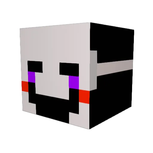 Dark_Lightning2 Minecraft avatar head, 3D render