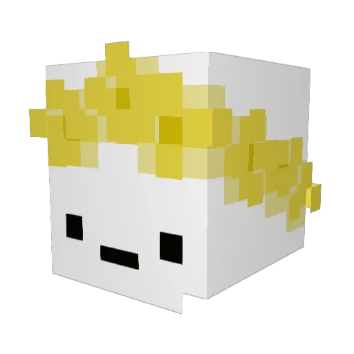 Dark_Maste Minecraft avatar head, 3D render
