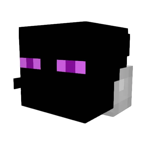 Dark_Matterz Minecraft avatar head, 3D render
