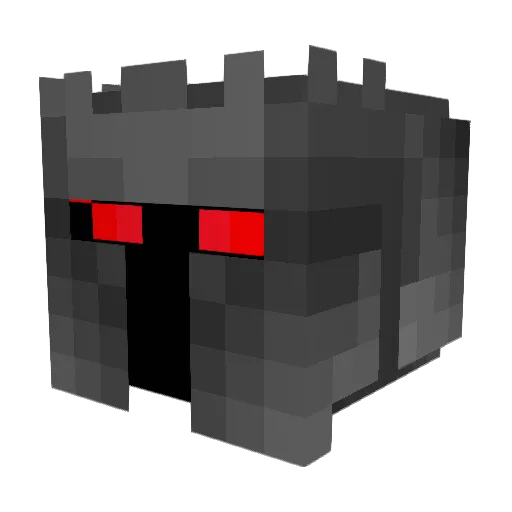 Dark_Pala Minecraft avatar head, 3D render