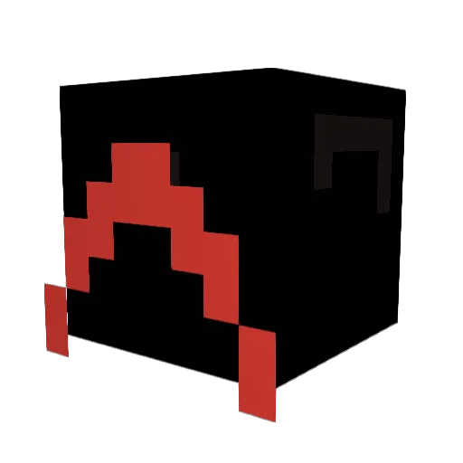 Dark_Phoenix67 Minecraft avatar head, 3D render