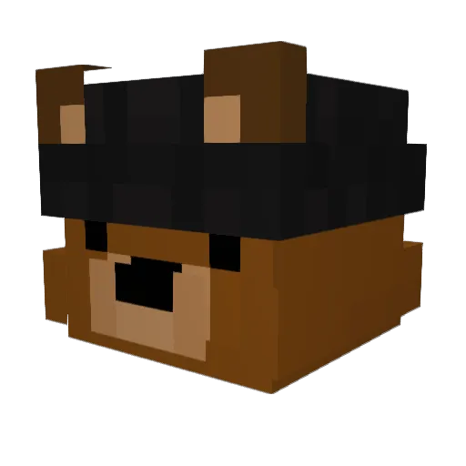 Dark_Siege Minecraft avatar head, 3D render