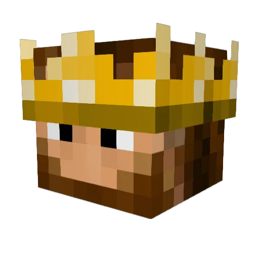 Dark_Silver1 Minecraft avatar head, 3D render