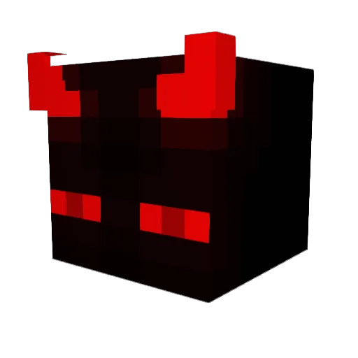 Dark_Throne Minecraft avatar head, 3D render