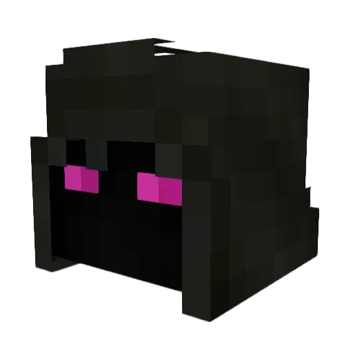 Dark_fire666 Minecraft avatar head, 3D render