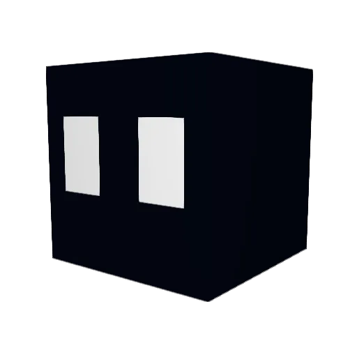 Dark_ness15 Minecraft avatar head, 3D render