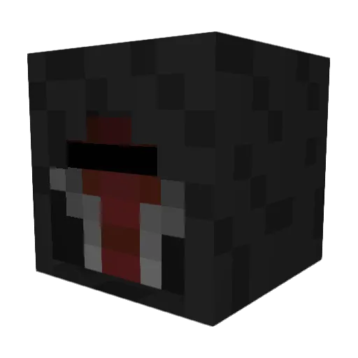 Dark_spore101 Minecraft avatar head, 3D render