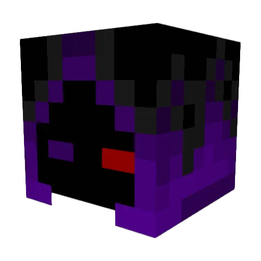 Darker_DKL Minecraft avatar head, 3D render