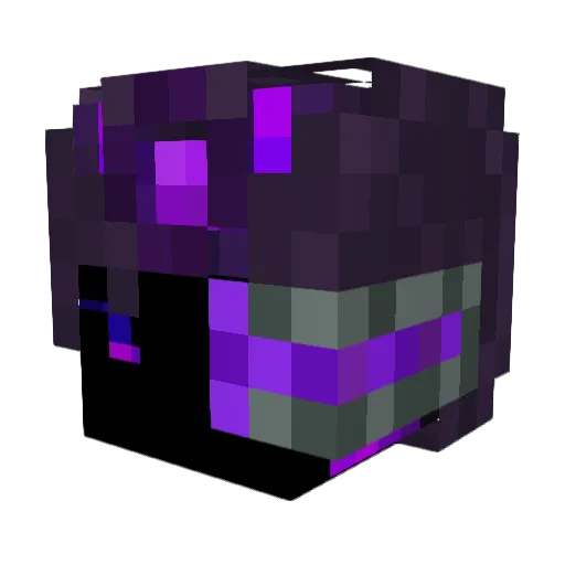 Darkest9469 Minecraft avatar head, 3D render