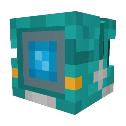 DarkestAxel Minecraft avatar head, 3D render
