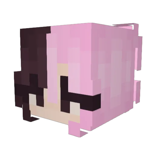 Darkfire_blaze Minecraft avatar head, 3D render