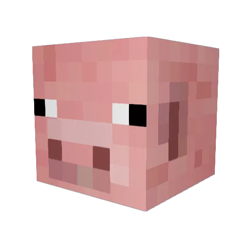 Darki5790 Minecraft avatar head, 3D render