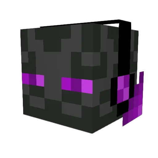 Darkidiocy Minecraft avatar head, 3D render