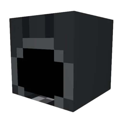 Darkkis91 Minecraft avatar head, 3D render
