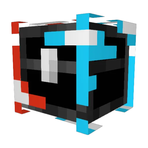 Darkknight_404 Minecraft avatar head, 3D render