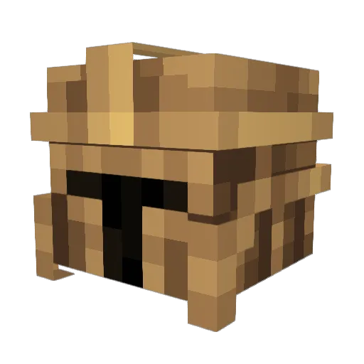 Darkkrede Minecraft avatar head, 3D render