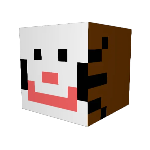 Darklegend73 Minecraft avatar head, 3D render