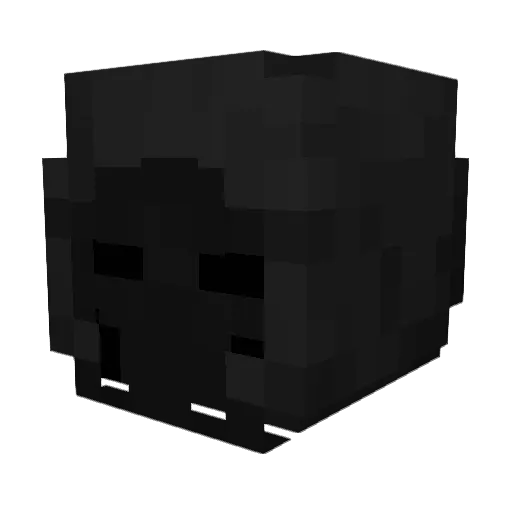 Darkman_638 Minecraft avatar head, 3D render