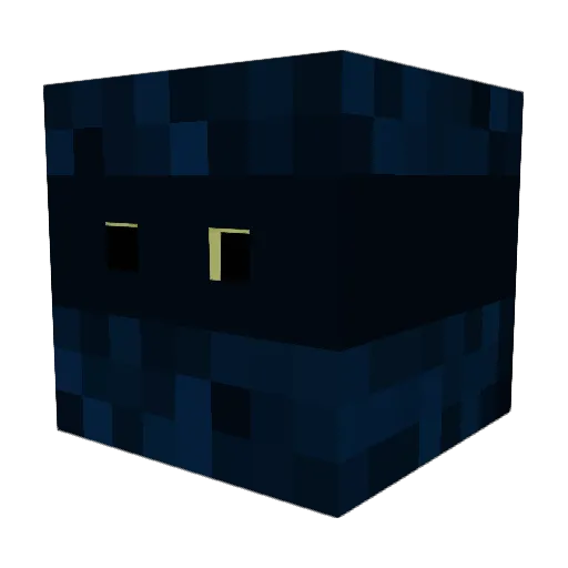 Darkness8369 Minecraft avatar head, 3D render