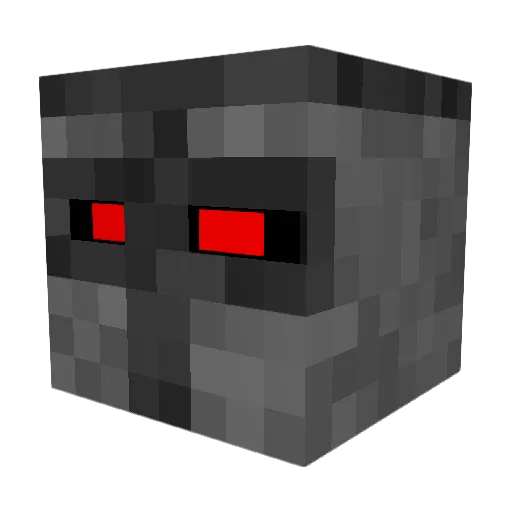 Darkness_Lord100 Minecraft avatar head, 3D render