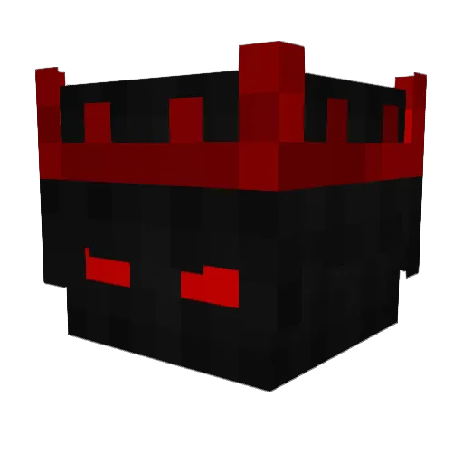 Darkninja134 Minecraft avatar head, 3D render