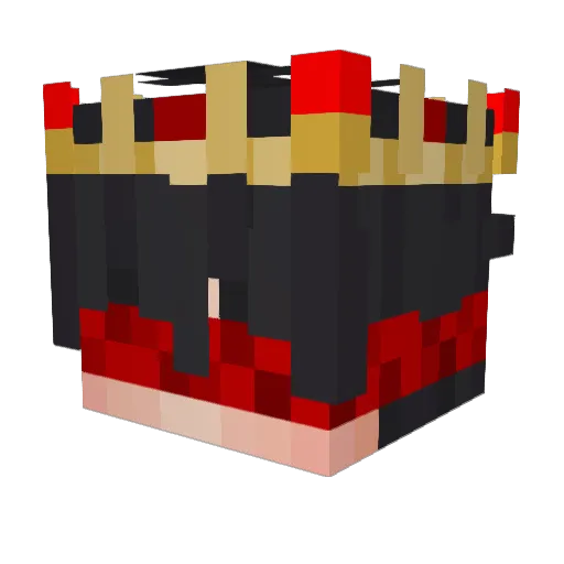 Darko2701 Minecraft avatar head, 3D render