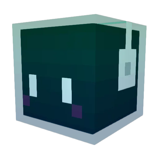 Darkraven15 Minecraft avatar head, 3D render