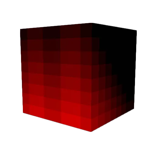 Darkseagull_17_ Minecraft avatar head, 3D render