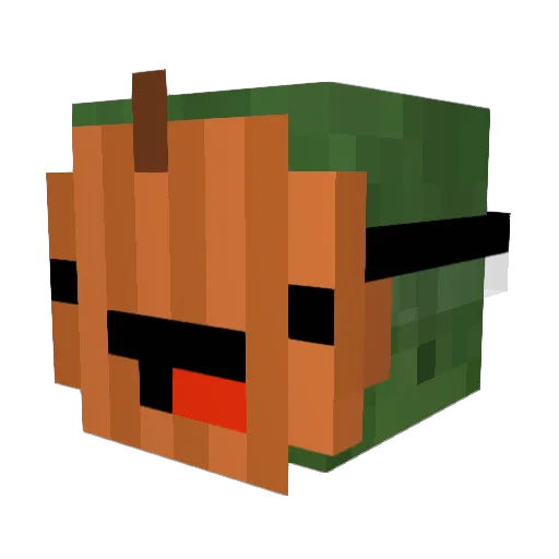 Darkseptiscythe Minecraft avatar head, 3D render