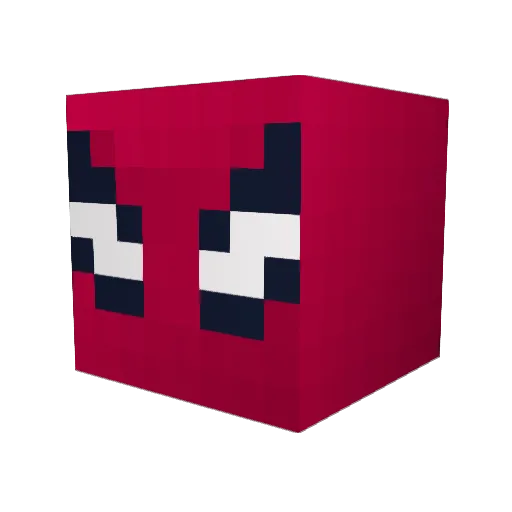 Darkspider2009 Minecraft avatar head, 3D render
