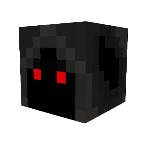 Darkspore750 Minecraft avatar head, 3D render