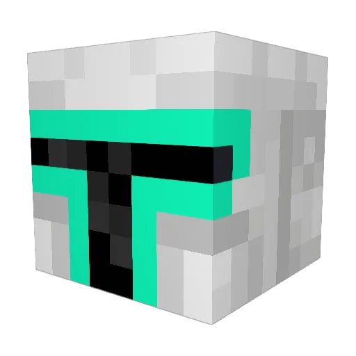 Darkstar0u812 Minecraft avatar head, 3D render