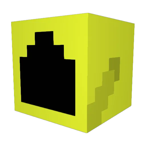 Darkunknow Minecraft avatar head, 3D render