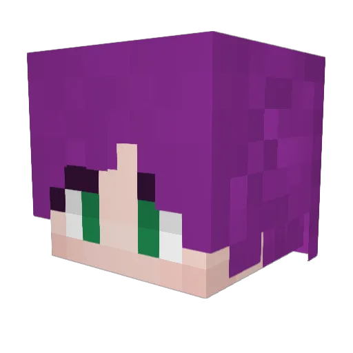 Darlus_KinG Minecraft avatar head, 3D render