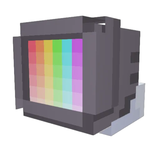 DarmOnly Minecraft avatar head, 3D render