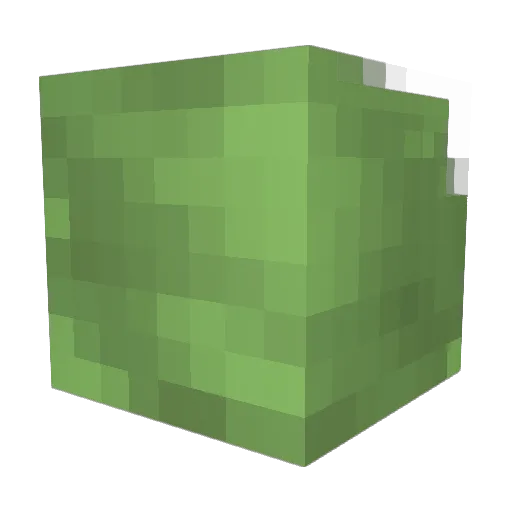 Darmunok Minecraft avatar head, 3D render