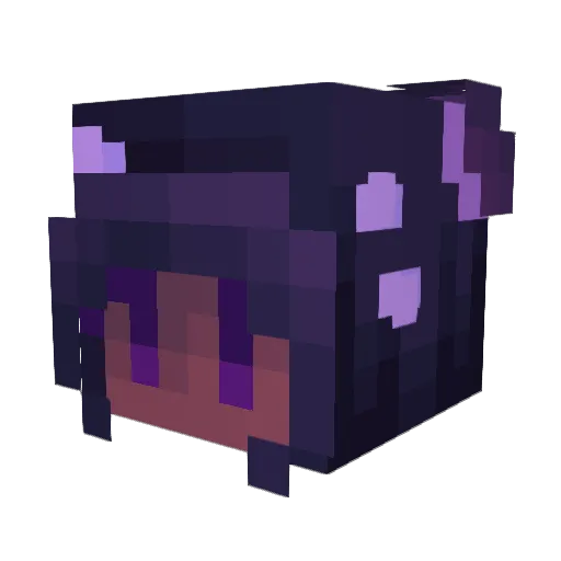 Darnkay Minecraft avatar head, 3D render