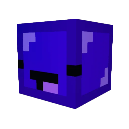 Darpzz Minecraft avatar head, 3D render