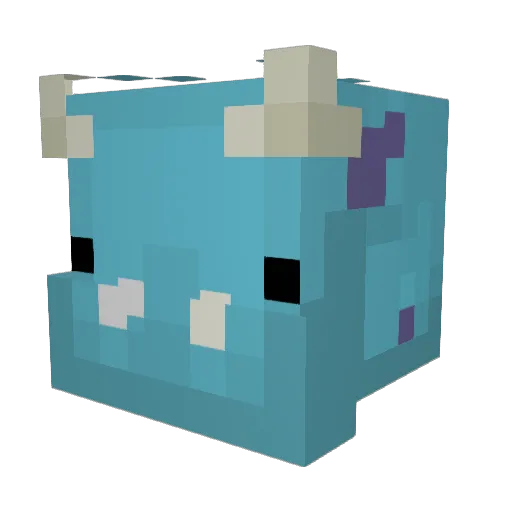 Darrell12345 Minecraft avatar head, 3D render
