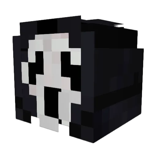 DarrenM_ Minecraft avatar head, 3D render