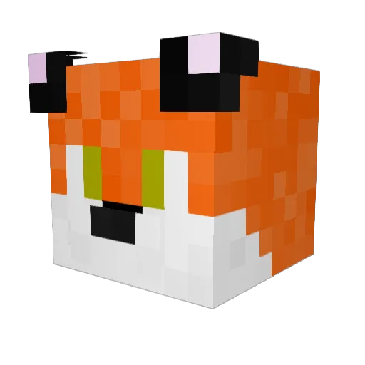 Darren_Bridges Minecraft avatar head, 3D render