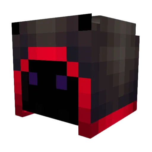 Darrensan Minecraft avatar head, 3D render