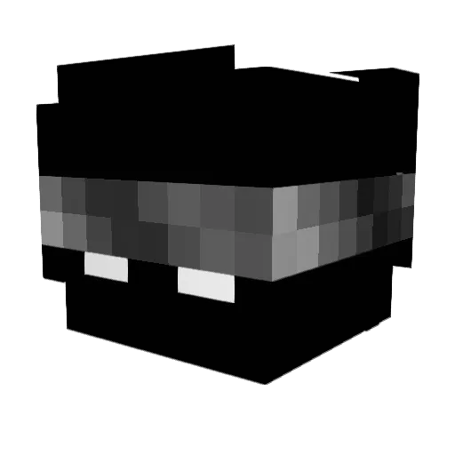 Darrow850 Minecraft avatar head, 3D render