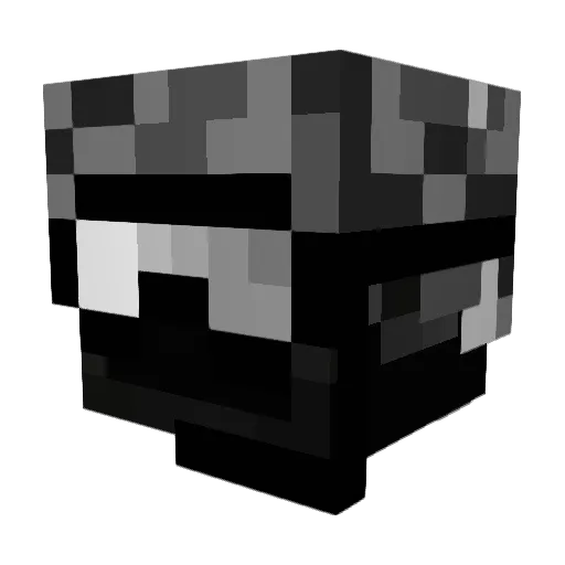 Darryl007 Minecraft avatar head, 3D render